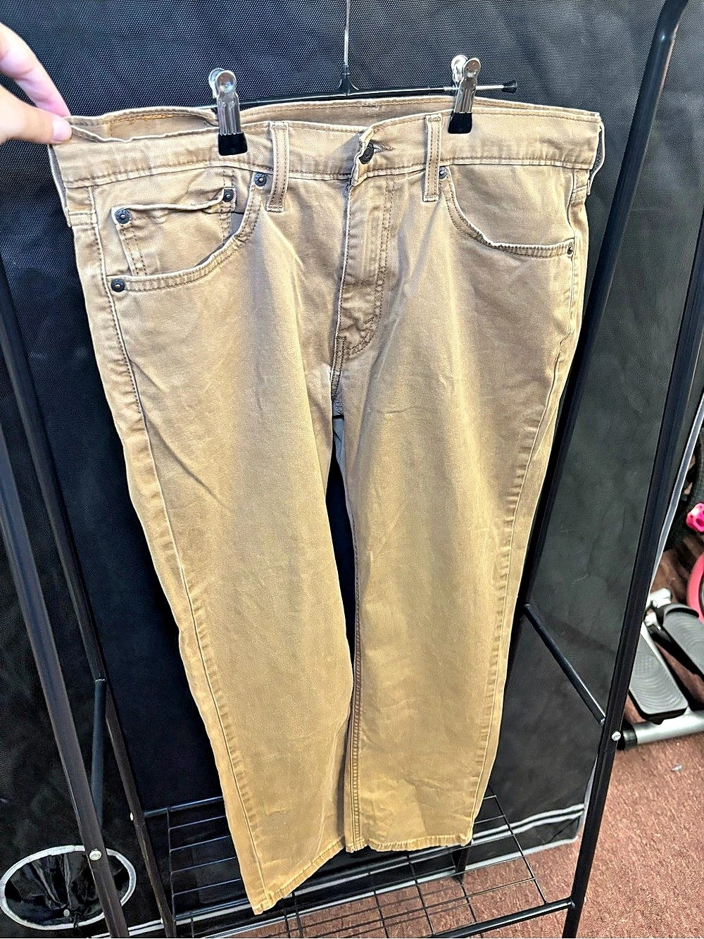Levi's 541 Athletic Taper Tan Straight Leg Jeans Waist 34 Length 30